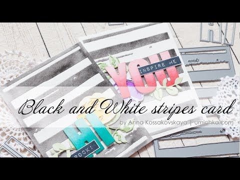Black and white