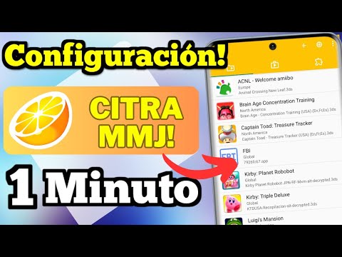 🎮te ENSEÑO a CONFIGURAR CITRA MMJ de ANDROID en MENOS de UN MINUTO! SUPER EFECTIVO y BIEN EXPLICADO!