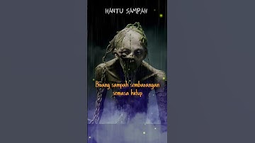 Hantu Orang yang suka Buang Sampah Sembarangan#Hantu#buangsampahsembarangan #shorts