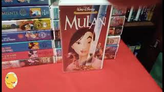 Colección de disney en formato en VHS,  tesoro de la infancia, parte #1