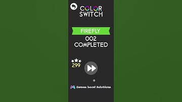 Color Switch |  Firefly | level 1 to 4 #gameplay #gameslevelsolutions #shorts