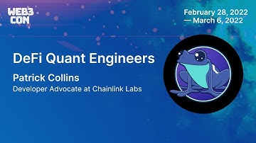 DeFi Quant Engineers - Patrick Collins