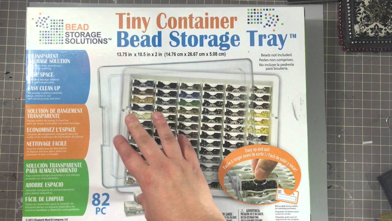 Stackable Bead Containers, Hobby Lobby