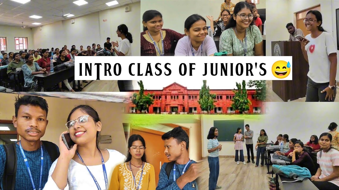 Intro Class Of 1st Year BA Students 😍 || Bachelor Of Arts 🥰 ...