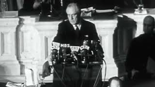 Discurso de la Infamia de Franklin D. Roosevelt y declaración de guerra a Japón