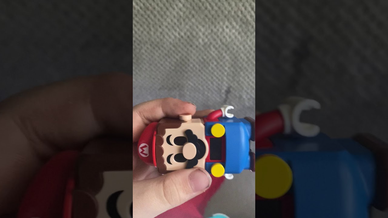 How to put together Lego Mario (aaa batteries needed!) YouTube
