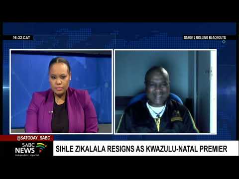 Reaction to Sihle Zikalala&#39;s resignation as KZN Premier: Zakhele Ndlovu