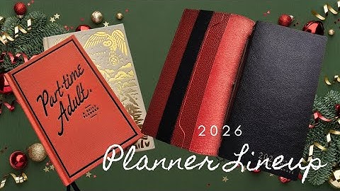 2026 Planner Lineup || Standard TN || Sterling Ink ||  #plannercommunity #functionalplanning 