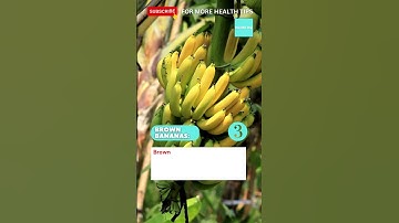 How the Color of Bananas Affects Your Health | Health HQ #shorts