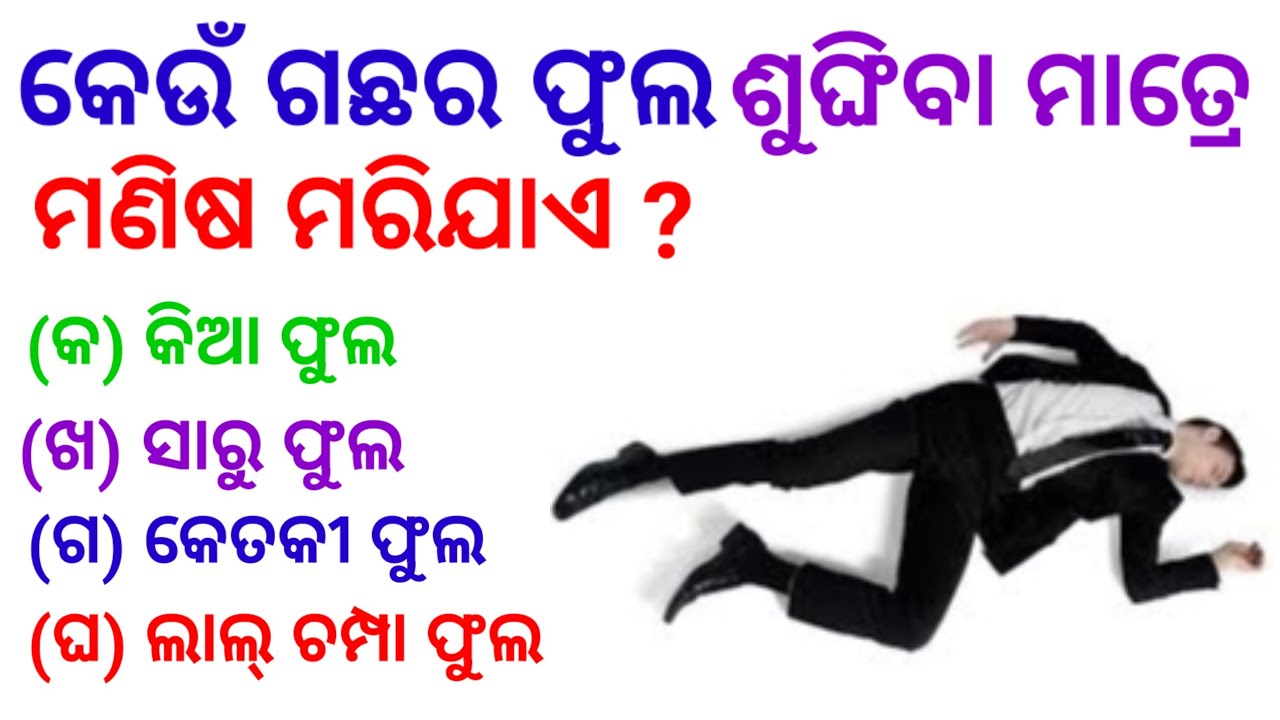 sadharan gana odia gk sadharan gk odia gk quiz YouTube
