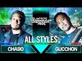 Chabo vs gucchon  all styles quarter final  dance alive heros 2019 final
