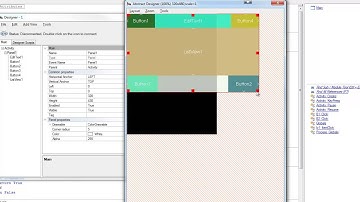 Visual designer Anchors feature