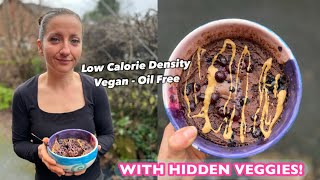 OIL FREE VEGAN CHOCOLATE LAVA CAKE 🔥 that will blow your mind!