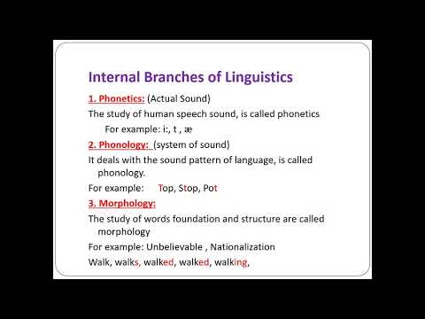 Basic Concepts of Linguistics, | English hacks | Language Expert - Rana S