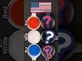 Mixing color United States flag 🎨🇺🇲 #colors #flag #colormix #unitedstates