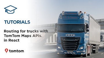 Routing for Trucks with the TomTom Maps APIs. This time in React!