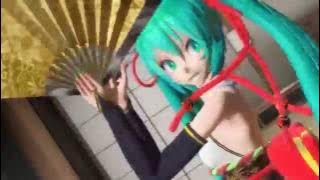 { RE-UP }【1080p Full HD】【MMD】 Gokuraku Joudo - Miku Blooming Flower