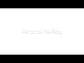 山下達郎 Remember Me Baby (Cover)