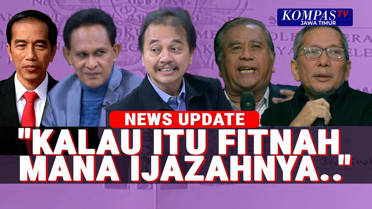 Keras! Roy Suryo Ungkap Fakta ANRI Soal Ijazah Jokowi Disorot Eks Ketua KIP