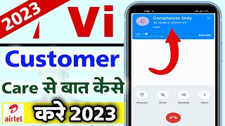 Vodafone/idea/Vi Customer Care | Number 2023 | vi customer care number direct call 2023