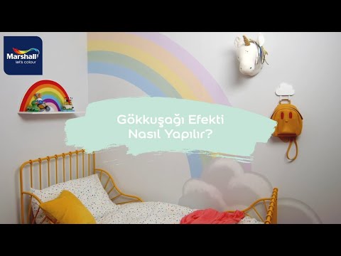 Video: Duvara Gökkuşağı Nasıl Boyanır?