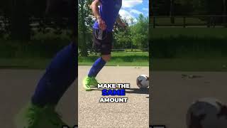 ⚽️ Mastering the Development of Your Weaker Foot In Soccer ⬇️ #soccershorts #soccertips