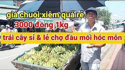 Bất ngờ anh hậu xổ chuối giá yêu thương cho em cường đi bán 3000 đồng 1kg 08/11/2025