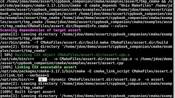 Assertions and CMake Build Types Demonstration