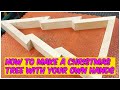 How to make a Christmas tree with your own hands