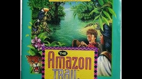 The Amazon Trail I Version 1.0 (1993) Floppy Disk for DOS