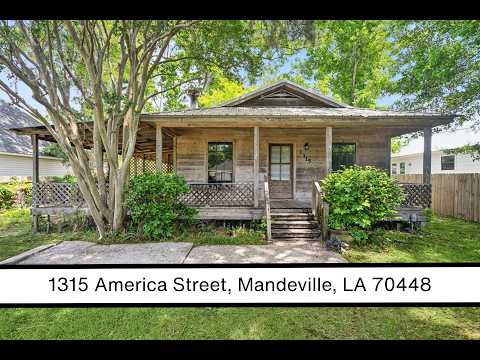 1315 America Street, Mandeville, LA home video tour