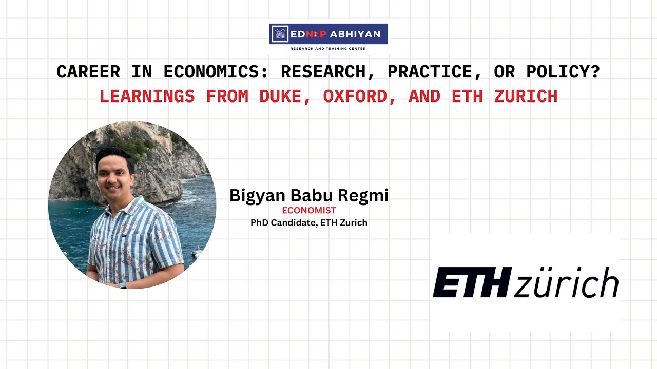 Career in Economics: Research, Practice, or Policy? Insights from Duke ...