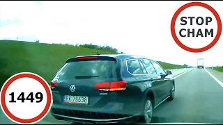 Stop Cham #1449 - Niebezpieczne i chamskie sytuacje na drogach