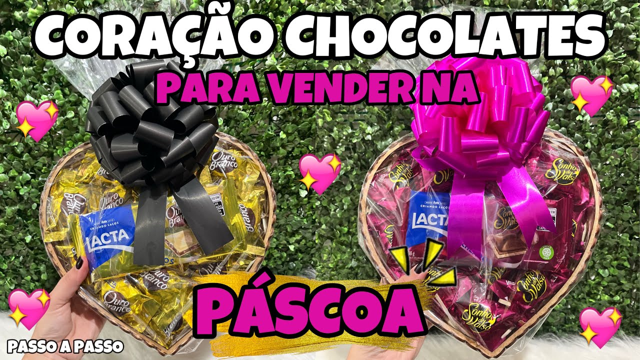 CESTA DE PÁSCOA CHOCOLATUDA 💖| PASSO A PASSO + PRECIFICAÇÃO