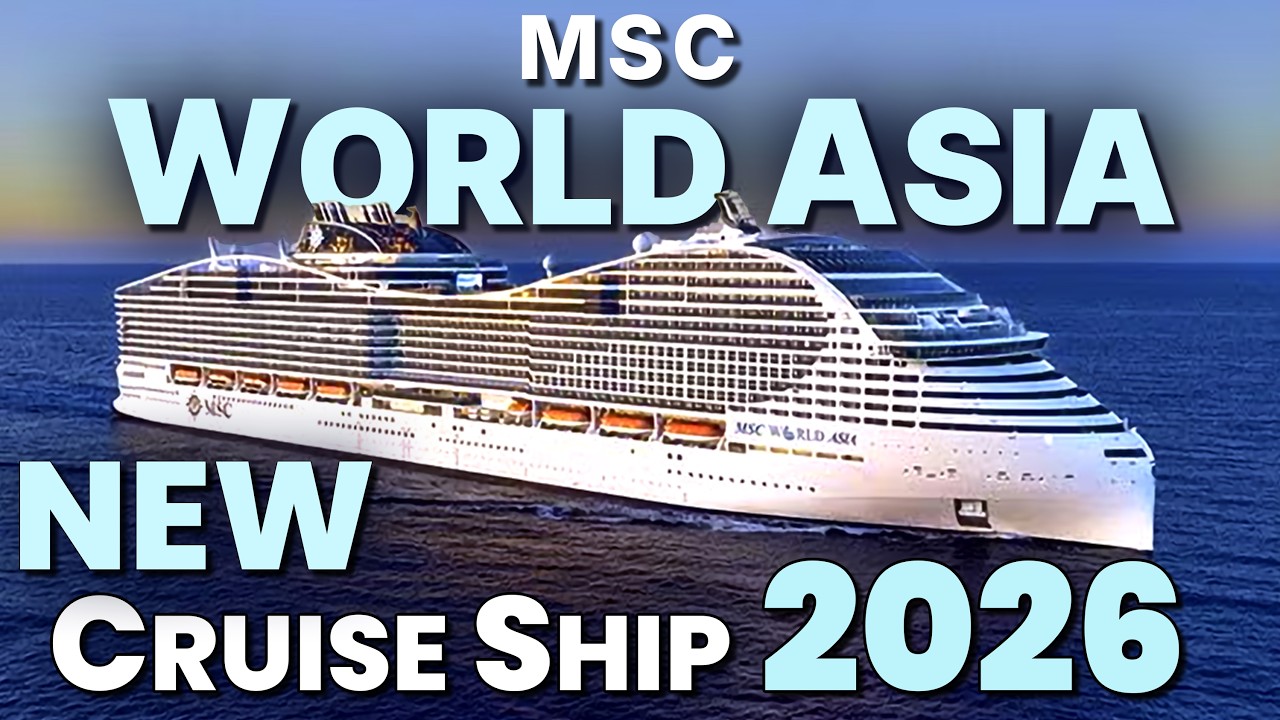 MSC World Asia 2026: Everything NEW MSC Has Revealed! New Cruise Ship!