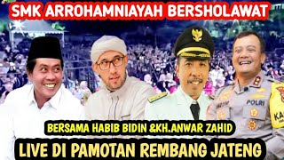 KESERUAN  KH ANWAR ZAHID BERTEMU HABIB BIDIN LIVE DI PAMOTAN REMBANG