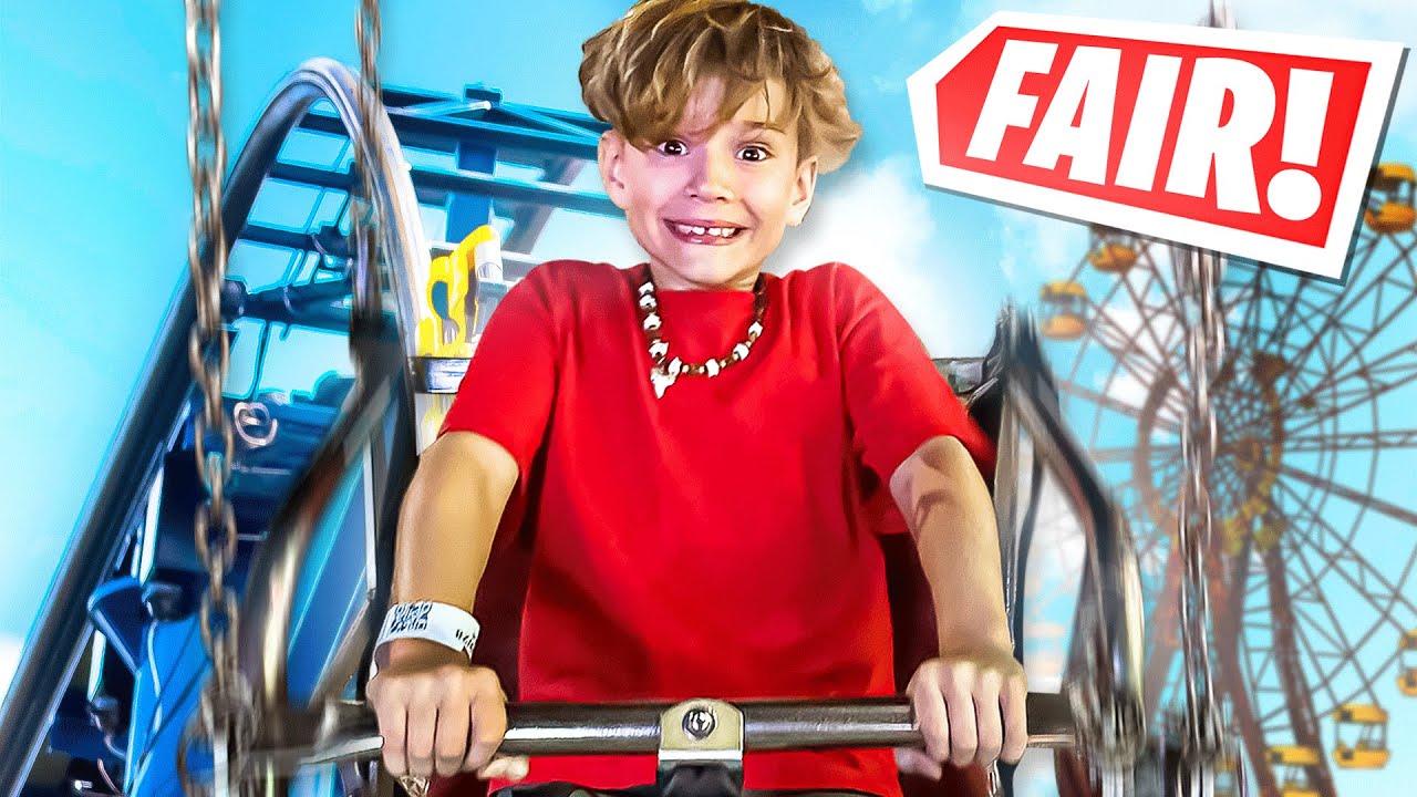 Rowdy Rogan Age ROWDYROGAN and FAM, LAST to LEAVE THE FAIR WINS! (Challenge) - YouTube