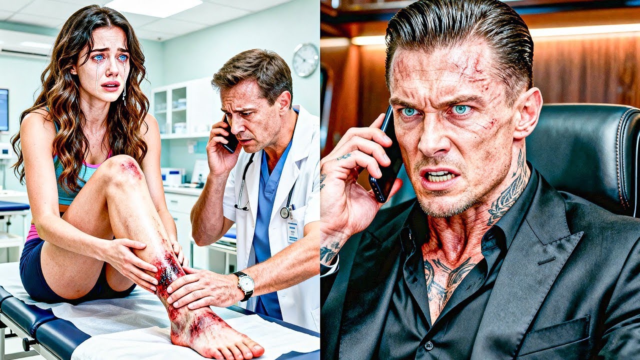 Mafia-Boss ignoriert ihr Hinken — Physio ruft an: „Jemand hat ihr den Knöchel gebrochen“