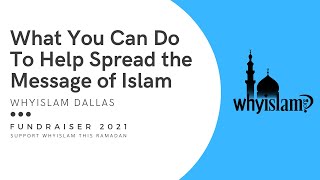Fundraiser Help Whyislam Dallas Reach 100,000 Individuals