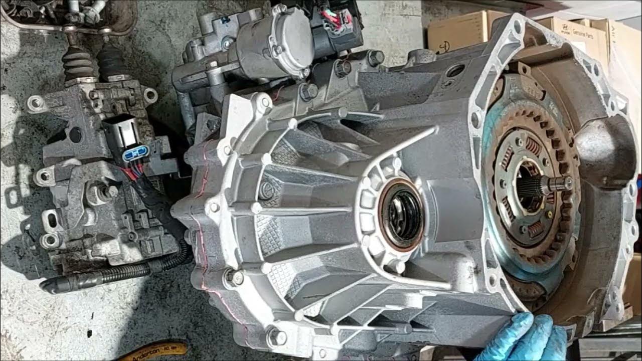 Hyundai DCT Dual Clutch Replacement And Clutch Actuators Reset - YouTube