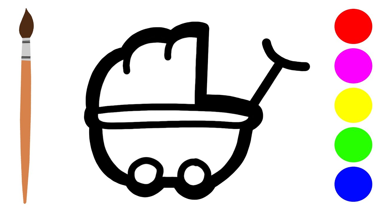 Раскраски 8 детских аксессуаров ｜ Рисование для детей и рисование для малышей