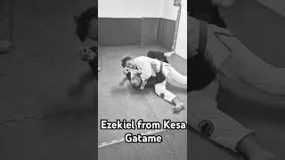 BJJ Ezekiel Choke from Kesa Gatame bjj  grappling shorts