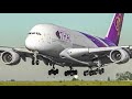 30 HEAVY Aircraft LANDINGS from UP CLOSE | Paris Airport Plane Spotting [CDG/LFPG]