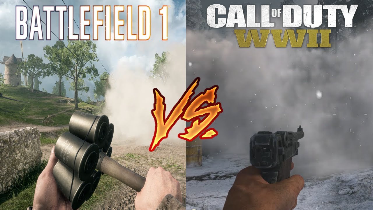 Call of Duty WW2 vs Battlefield 1 - Qual o melhor?