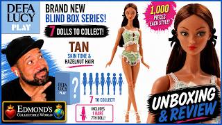 🎁 Defa Lucy PLAY SERIES 1 CHECKMATE!  🤎 TAN + Hazelnut Hair New Doll Body! 👑 ECW 🌍 Unboxing & Review