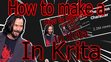 How to Make A Thumbnail In KRITA