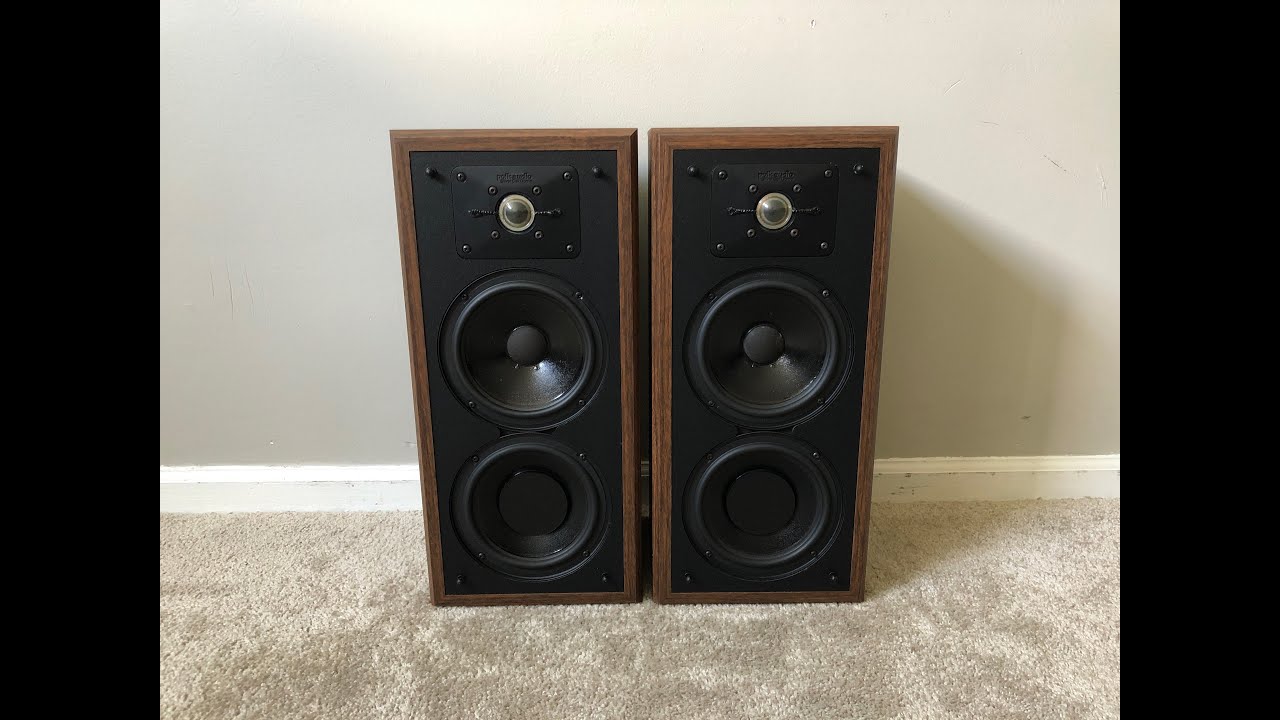 polk audio monitor 5jr bookshelf 2 way speakers