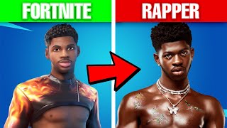 Guess The Rapper By Their Fortnite Skin! (99.9% Fail!) | HARD Rap Quiz 2021 screenshot 2