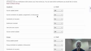 Schoology - Set Notifications (Teacher)