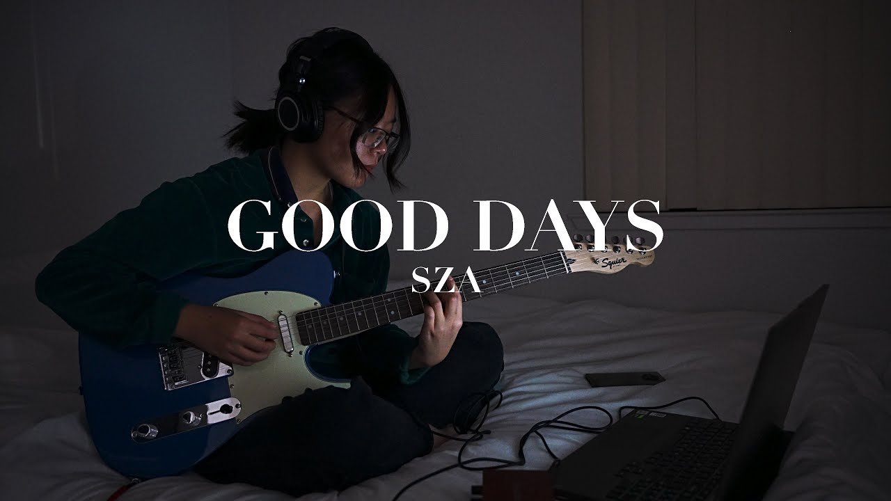 Good days   sza short guitar cover